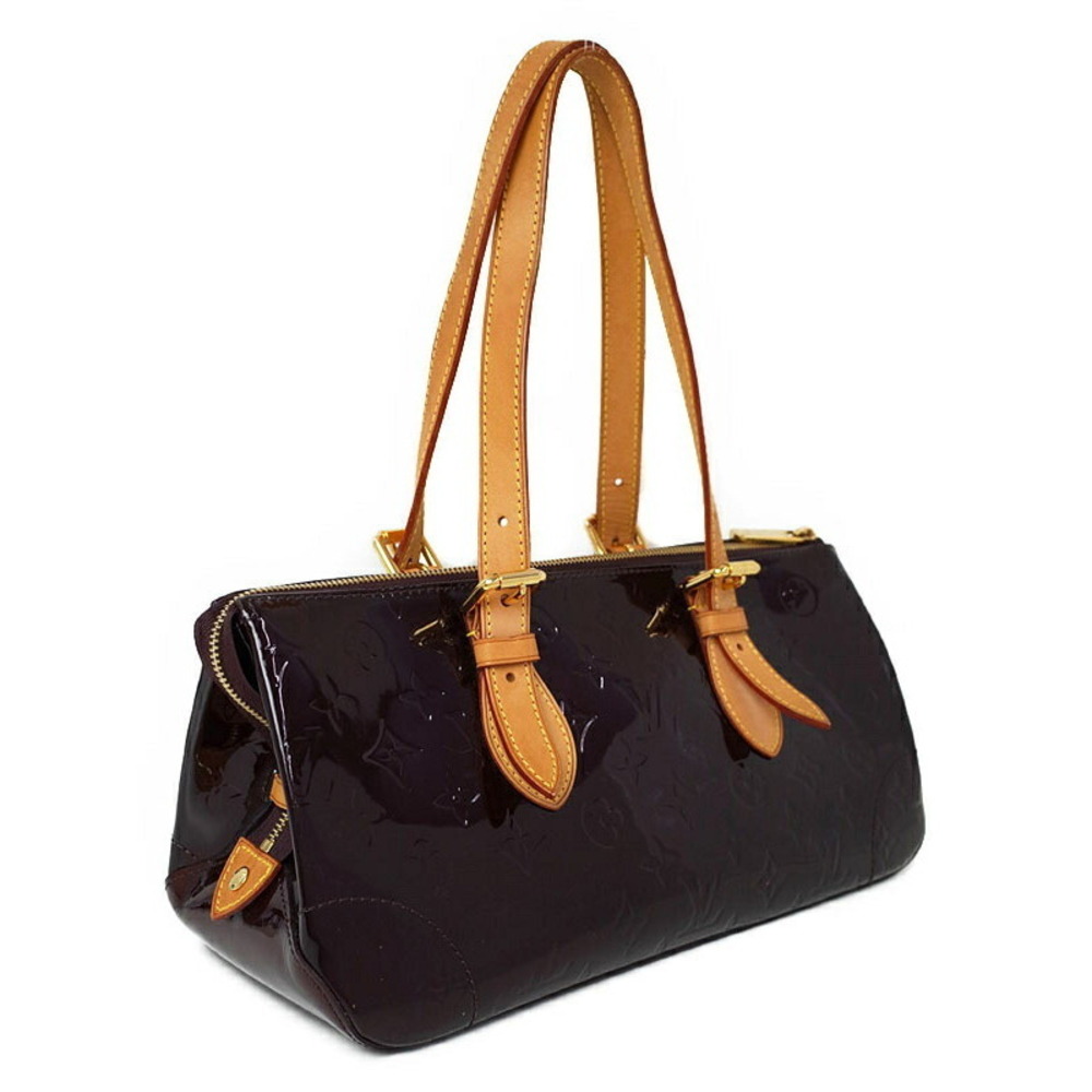 Louis Vuitton Rosewood Vernis Shoulder Avenue Bag Monogram
